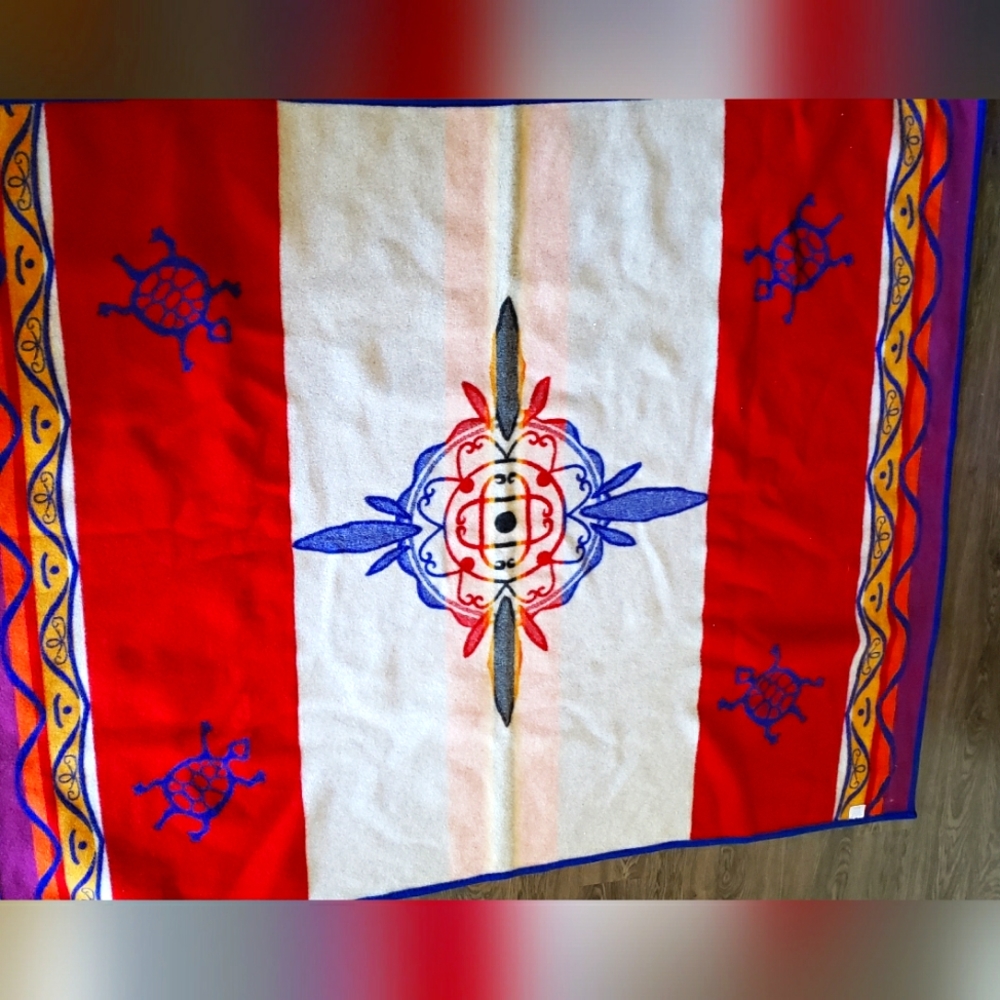 Vintage Beaver State Blanket 2000s